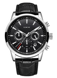 Luxury Leather Casual Watch - Royal Dial