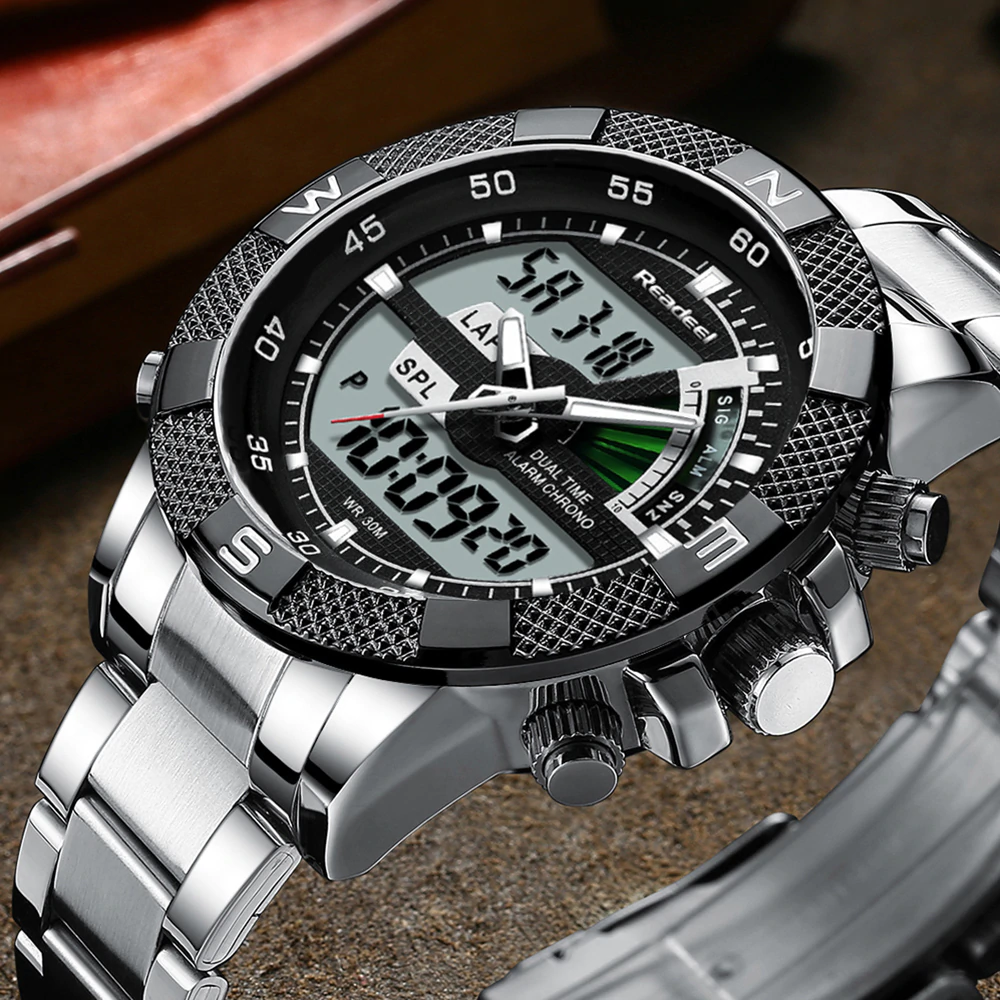 Digital Military Style Watch - Royal Dial