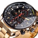 Three Dial Luxury Military Watch - Royal Dial