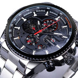 Three Dial Luxury Military Watch - Royal Dial