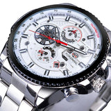 Three Dial Luxury Military Watch - Royal Dial