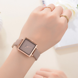 Crystal Wrist watches | Square Women Bracelet Watch - Royal Dial