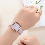 Crystal Wrist watches | Square Women Bracelet Watch - Royal Dial