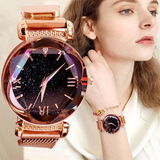 Rose Gold Women Bracelet Watches - Royal Dial