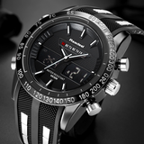 Luxury Men Waterproof LED Electronic Watch | Relogio Masculino - Royal Dial