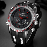 Luxury Men Waterproof LED Electronic Watch | Relogio Masculino - Royal Dial