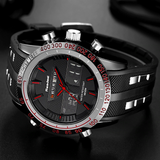 Luxury Men Waterproof LED Electronic Watch | Relogio Masculino - Royal Dial