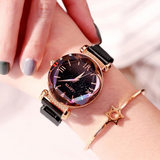 Rose Gold Women Bracelet Watches - Royal Dial