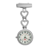 Women's Pocket Watch | Clip-on Heart Pendant Hang